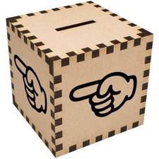 'Pointing Finger' Money Box / Piggy Bank (MB00116730)
