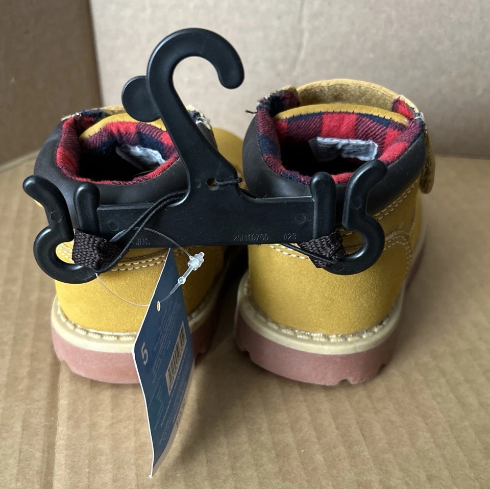 Botas para niños pequeños Garannimals talla 5 nuevas con etiquetas Foto 3 de 4