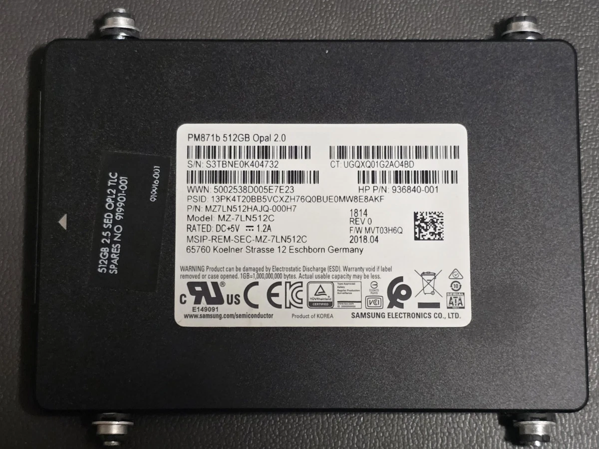 HP 512 GB Solid State Drives for sale | eBay