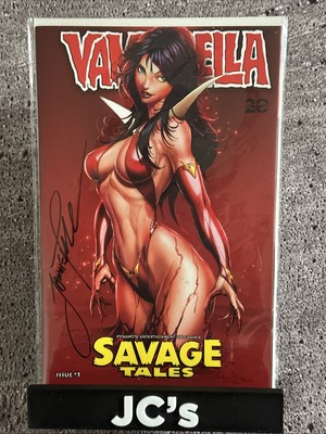 SAVAGE TALES WINTER SPECIAL #1 CVR-O JAMIE TYNDALL MEGACON EXCL SIGN TYNDALL COA