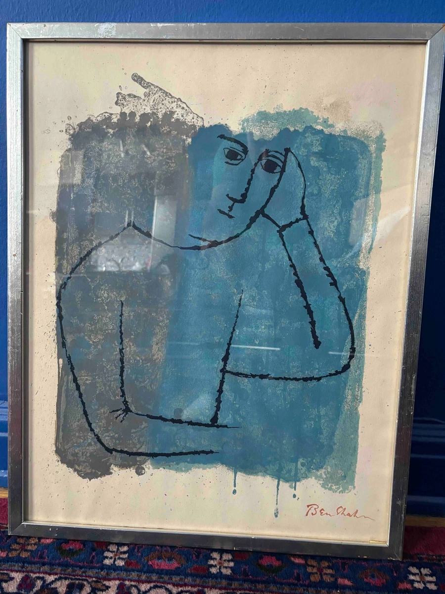 Ben Shahn、Begun to fight、大判希少画集画、新品額装付 ben shahn products for sale | eBay