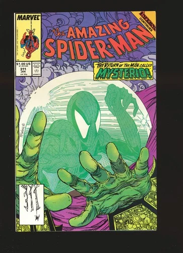 Amazing Spider-Man # 311 - Mysterio cover, Todd McFarlane art NM- Cond