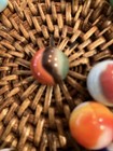 (29) VINTAGE AKRO AGATE CORKSCREWS & PATCHES MARBLES LOT .62" — photo 4