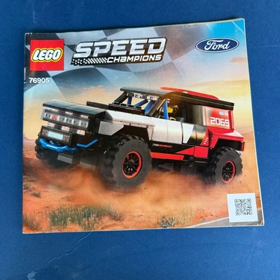 Lego Speed Champions Ford Bronco 76905 Instruction Manual Only - Image 1 of 4