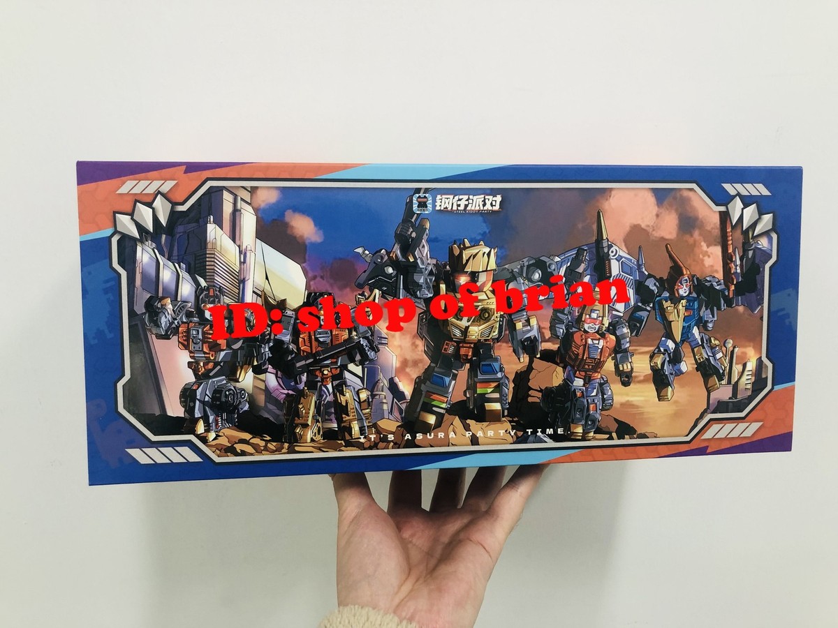 In Stcok New JiGuangMao Toy Steel JGM-SKP02 Mini-Asura Dinoking