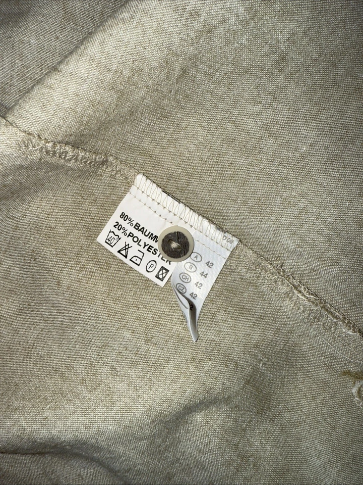 Trachtenbluse Damen Landhaus C&A Naturally Gr 42 Grau Erbstück - Bild 4 von 4