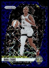 Dana Evans Blue Velocity #72 2024-25 Panini Prizm WNBA Chicago Sky