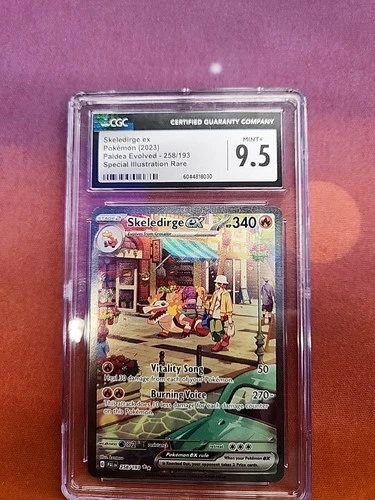 Skeledirge ex 258/193 Sv02: Paldea Evolved Holo CGC 9.5 MINT+