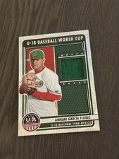 2023 Panini USA Baseball Stars & Stripes Fireworks Patch ANHUAR GARCIA FLORES