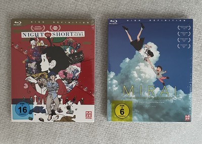 Night Is Short Walk On Girl + Mirai Blu-ray OVP KAZÉ | Neu mit Lagerspuren