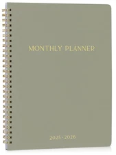Beautiful 2025-2026 Monthly Planner and Calendar Book - Aesthetic To Do List ...