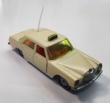 Vintage Siku #1020 V309 Cream Mercedes Benz 250 1/55 Diecast Taxi Germany VHTF