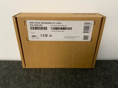 NEU undungeöffnete OVP: PoE-Injektor Axis T8120