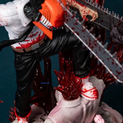 Anime Motosierra Hombre Denji Power Pochita Figura PVC Estatua Coleccionable 29cm Regalo - Imagen 6 de 13