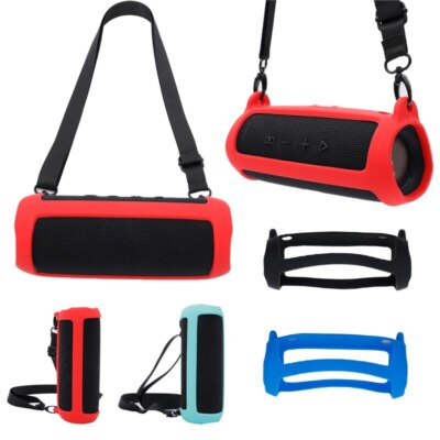 Silicone Carry Case Cover Storage Bag For  Charge4 Wireless Bluetooth Speaker