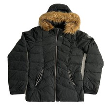 Teddy Smith Women's Quilted Jacket Black Small