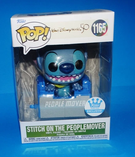 Funko Pop Stitch On The Peoplemover Funko shop Exclusive #1165   +Prot