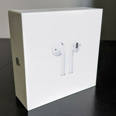 Apple AirPods 2nd Generation White w/ Charging Case MV7N2AM/A A1602 A2032  A2031 | eBay