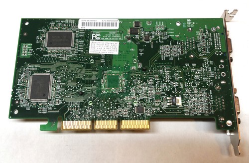 Nvidia MX440 Dual VGA AGP Video Card 64MB - Tested Good - Picture 3 of 3