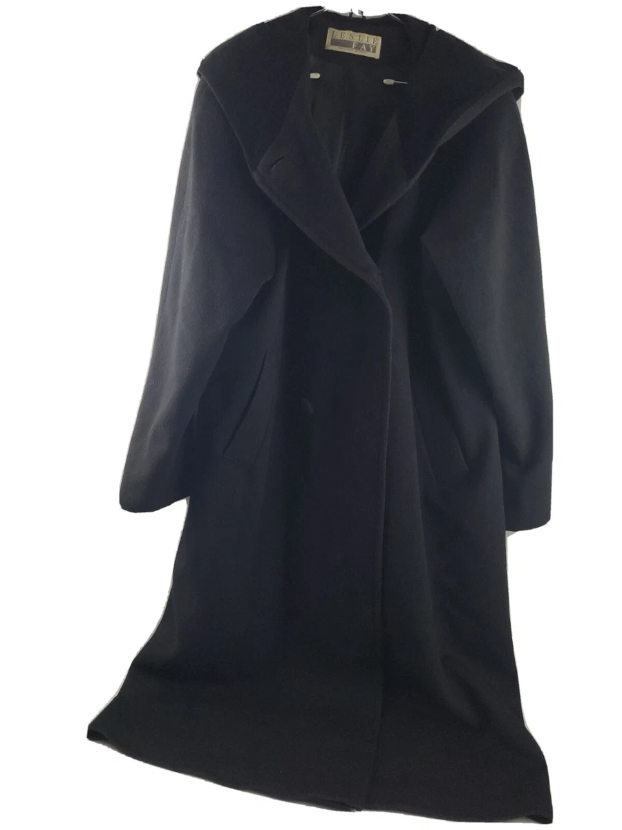 Leslie fay wool best sale coat