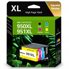 4Pack 950XL Ink Cartridge compatible for HP 951XL Office Pro 8600 8610 8620 8615