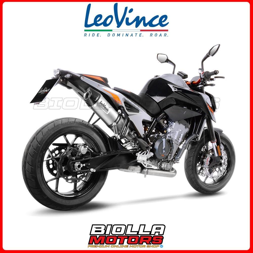 14253E SLIP-ON LEOVINCE KTM 790 DUKE 790 DUKE L A2 2019 LV ONE
