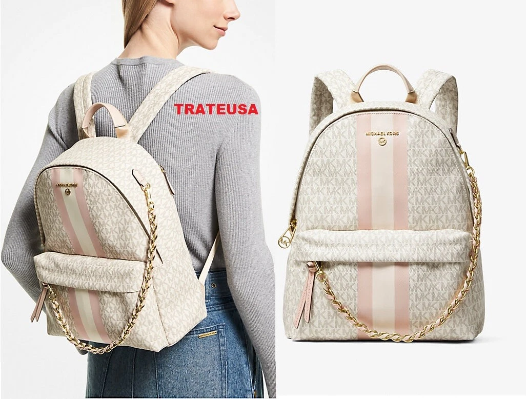 Michael kors deals rose gold backpack