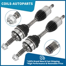 For Toyota Sequoia 2008-2022 Tundra 2007-2021 5.7L Pair Front CV Axle Assembly