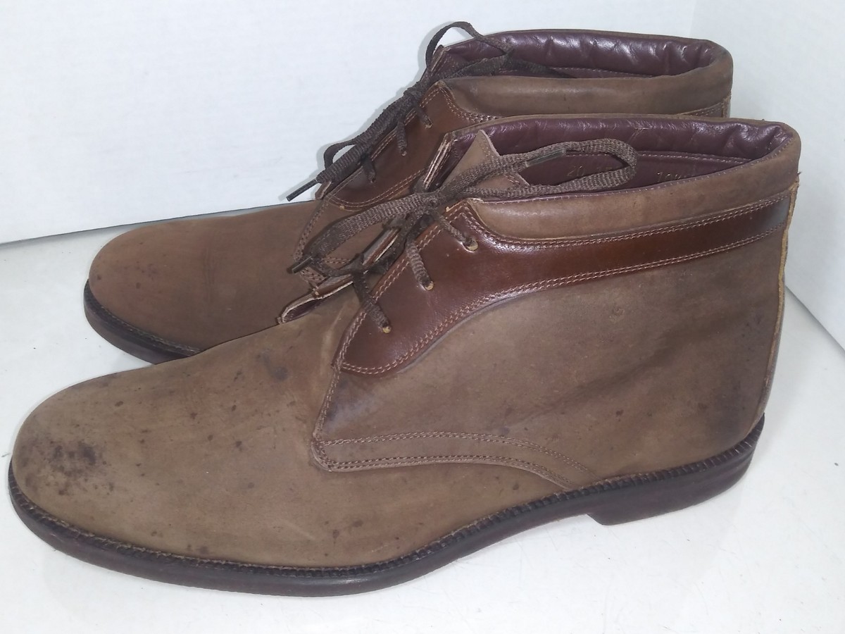 Johnston & Murphy Distressed Nubuck Leather Chukka Boots, Sz 10.5 Johnston & Murphy McClain Chukka - FREE Shipping & FREE  main image 3