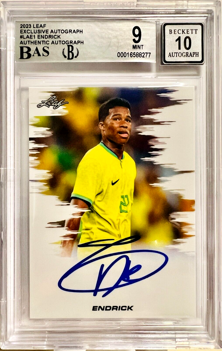 エンドリッキ ENDRICK 直筆サインカード RC ⁄49 Panini Select FIFA