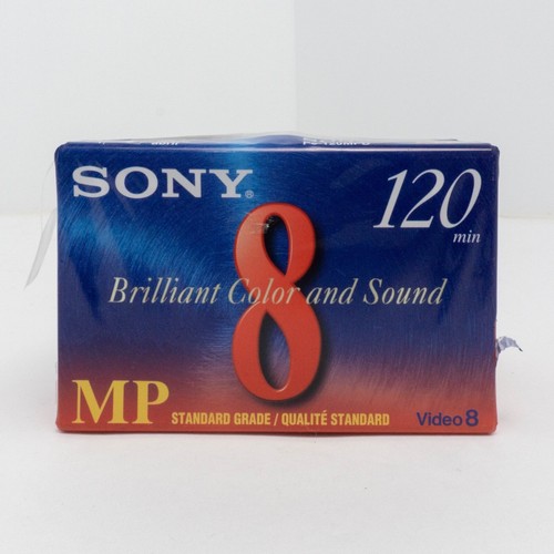 3 NEW SEALED SONY VIDEO 8 MP 120 min 8mm STANDARD GRADE P6-120MPD TAPES - Picture 5 of 6