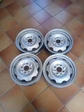 Fiat Panda 141 4x4 86/03  set 4 cerchi in ferro canale originale  4J X 13 nuovi.