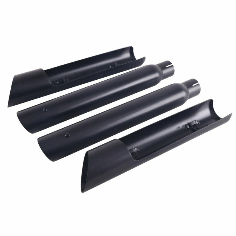 3" Slip on Muffler Exhaust for Harley 2014-UP Sportster XL 883/1200 Black 27BB - Image 2 of 4