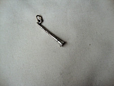 VINTAGE 1970-80s HANDCRAFTED 3D CLARINET STERLING SILVER 925 CHARM/PENDANT