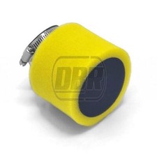 35mm Angled Air Filter Twin Foam Quad Pit Dirt Monkey Bike Go Kart 50cc-90cc