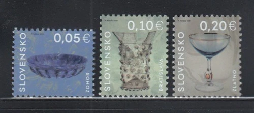SLOVAKIA Applied Arts MNH set