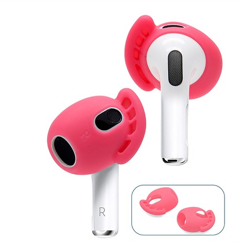For AirPods 3 Headset Silicone Ear Hook Cap Ear Tips Earphone Anti-Slip Cover LC - Picture 3 of 23