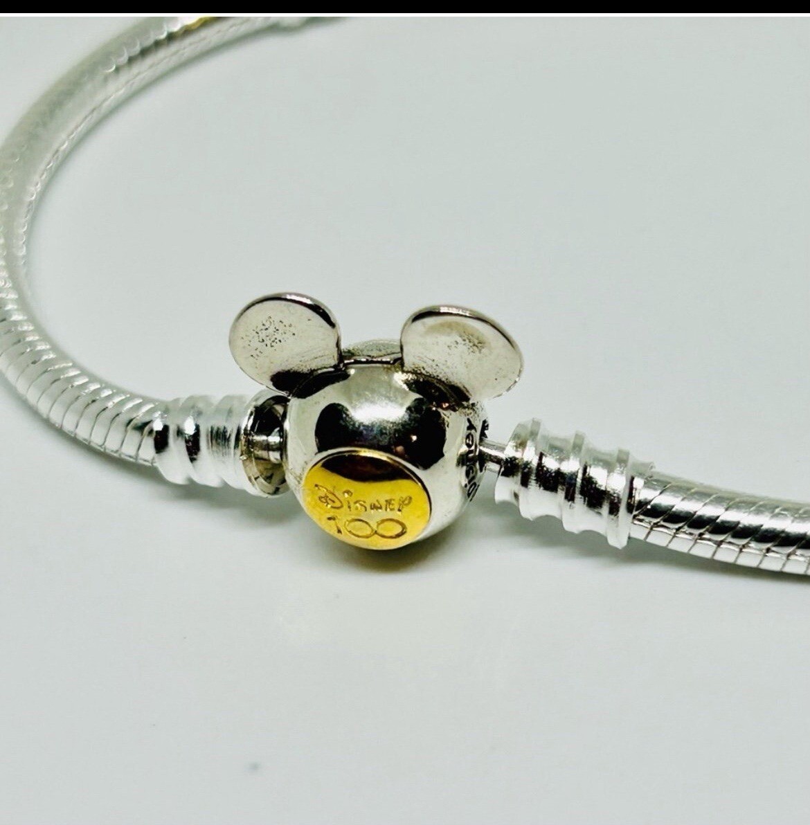 Disney 100 Pandora Mickey Mouse Charm Bracelet Pandora Disney