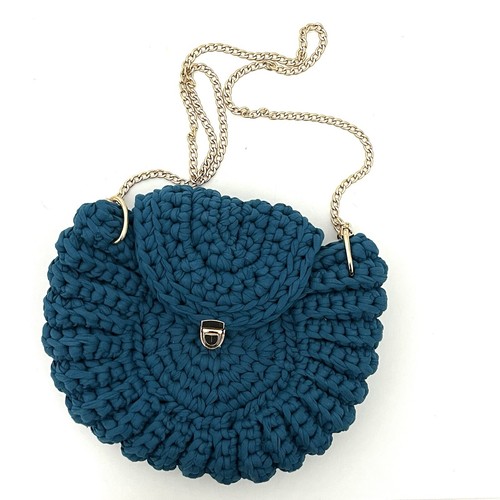 Bolso de hombro de ganchillo hecho a mano - Imagen 14 de 16