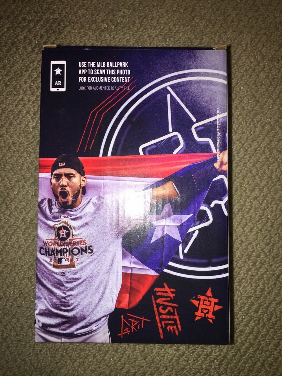 Carlos Correa Puerto Rico Flag Bobblehead, Houston Astros