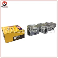 PISTON & RING SET TOYOTA 1KR-FE FOR AYGO BELTA PASSO VITZ YARIS 04-14
