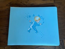 1968 I'm a Boy Baby Book Helen Berry Moore Unused Gibson Rare Journal Album