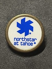 Rare Northstar Golf Course 3/4" Brass Stem Golf Marker - Truckee, CA - A Beauty 