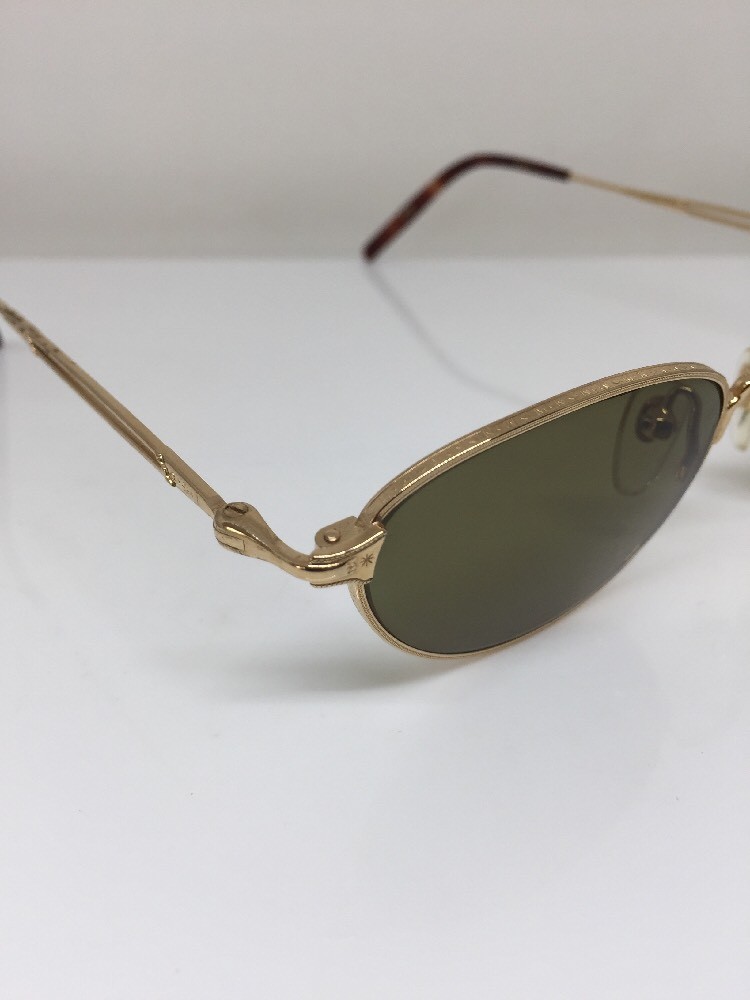 MATSU♡ New Vintage Matsuda 2877 Cat Eye Sunglasses C. PG Shiny Gold