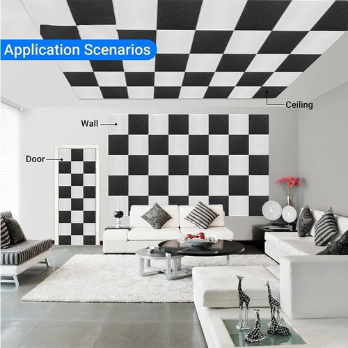 18 pack Acoustic Panels With Self-Adhesive, 12"X 12"X 0.4"Sound Proof Foam Panel - 第 2/12 張圖片