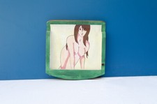 SEDUTA SEDIA VINTAGE CINEMA DIPINTA STILE MANGA