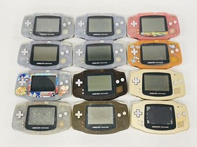 Nintendo Gameboy Advance AGB-001 Lot of 5.12.20 Console Japan ver forparts Junk