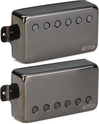 EMG James Hetfield JH ''HET'' Guitar Pickup Set In Black Chrome, 3707.00