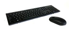 Genuine DELL Wireless Keyboard & Mouse WK636P Black 8PHD3