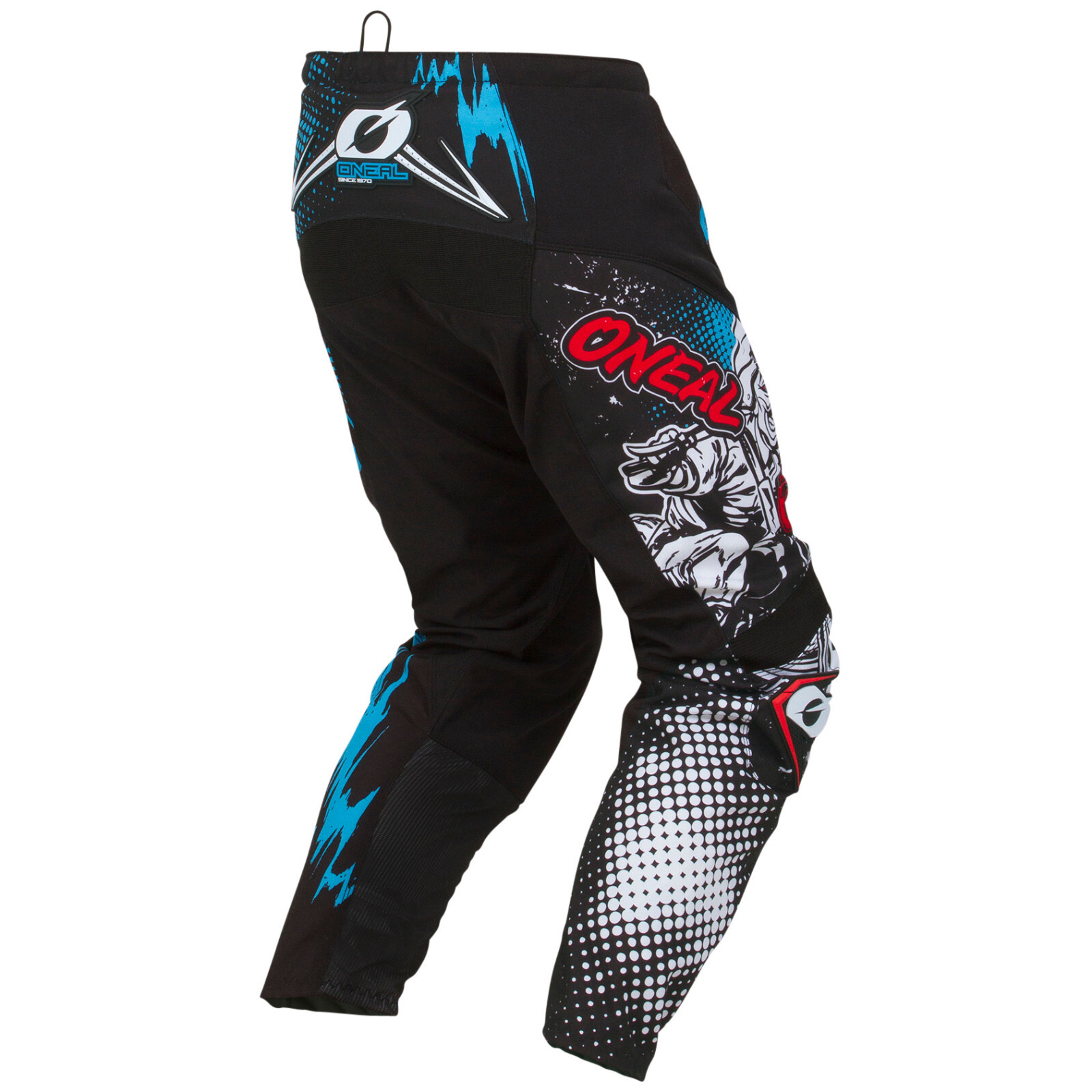Pantalon O'NEAL Element VILLAIN White pour enfant en taille 28 en polyester